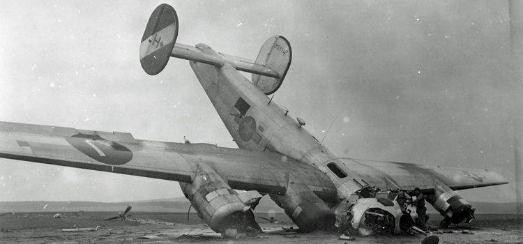 Absturzstelle der B-24 42-51112.