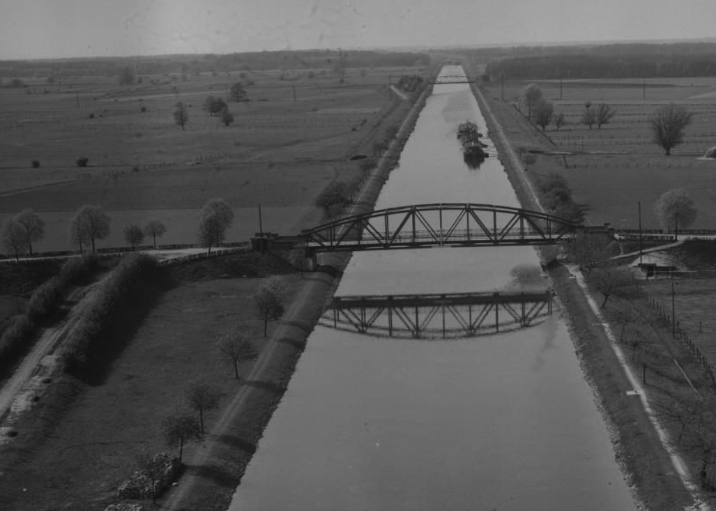 Der Mittellandkanal 1945.